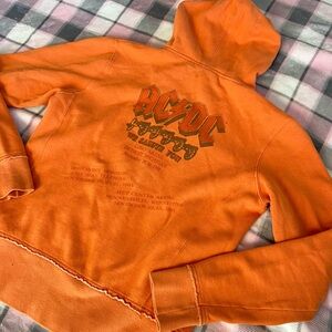 Junk Food Clothing AC/DC zip-up Hoodie